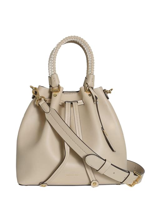 michael kors blakely medium leather bucket bag|Michael Kors drawstring bucket bag.